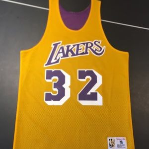 Magic Johnson Lakers Reversible Jersey sz M